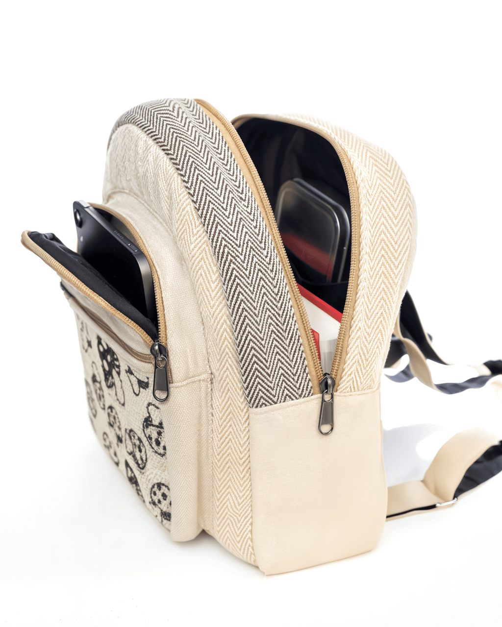 Kathmandu Collection Mini Hemp Mushroom Backpack - Firebrands