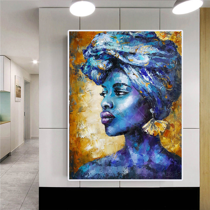 Canvas Core Painting Spray Hanging Frameless Painting