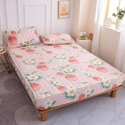 Cotton Covered Anti Slip Cartoon Bedspread