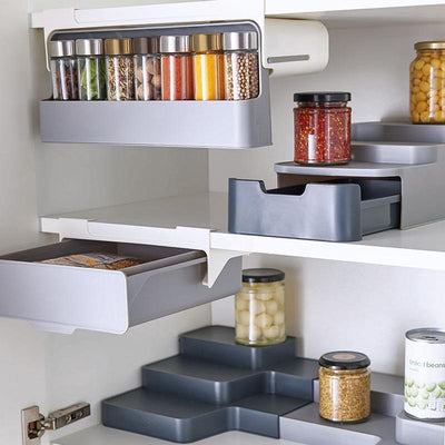 Kitchen Self-Adhesive Wall-Mounted Spice Organizer - Firebrands