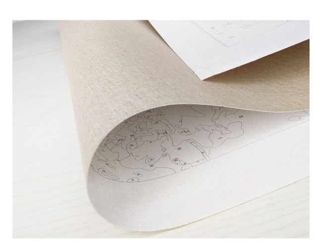 Peinture décorative personnalisée sur toile