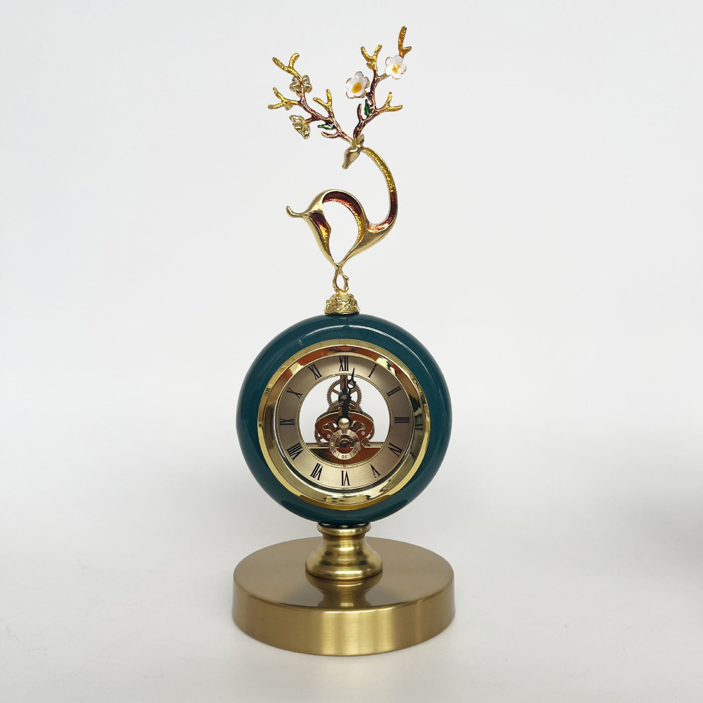 Light Luxury Table Clock Living Room Home Decoration Simple Mute