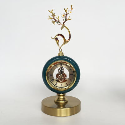 Light Luxury Table Clock Living Room Home Decoration Simple Mute