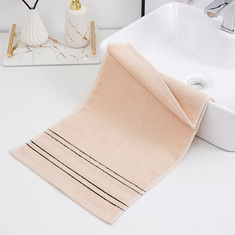 Serviette absorbante en pur coton 32 brins double soie, vente en gros d'usine Gaoyang - Cadeau personnalisé - Serviette de toilette pour besoins quotidiens - Promotion