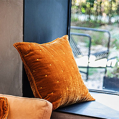 Housse de coussin décoratif rétro en brocart de haute qualité, coussin lombaire, coussin de dos