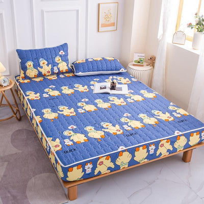 Cotton Covered Anti Slip Cartoon Bedspread