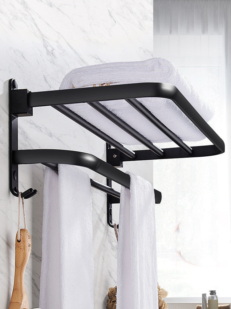 Porte-serviettes mural sans perforation