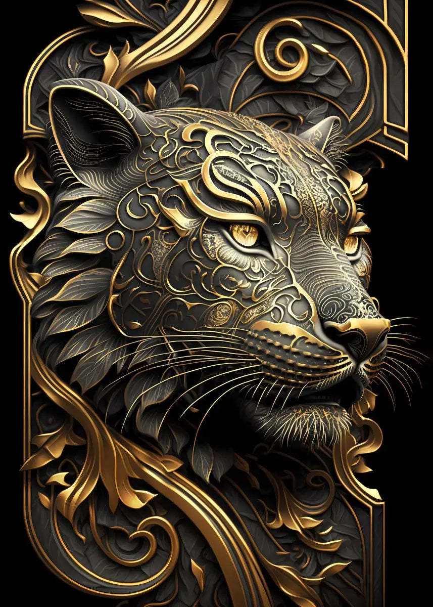 Peinture décorative sur toile sans cadre