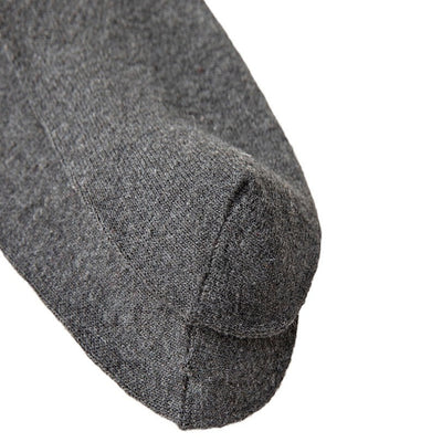 Wool Lined Socks With Flat Dotted Lines
