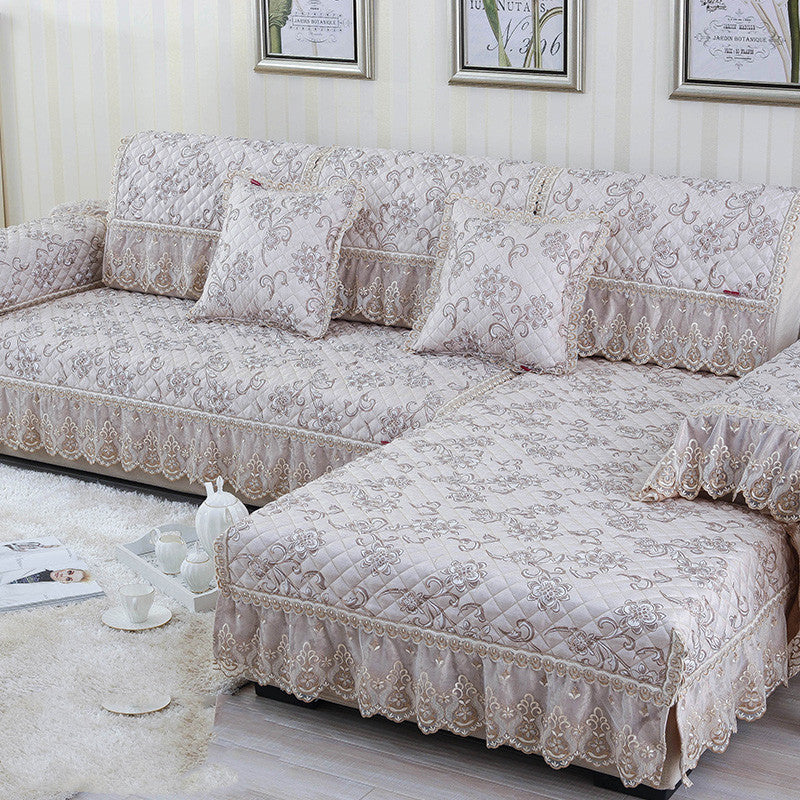 Coussin de canapé en tissu antidérapant, coussin frais d'été, coussin en lin