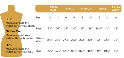 First Lady Dress, Black, Sizes Guide