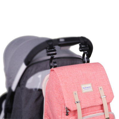 Canvas Diaper Bag Travel Backpack - Firebrands