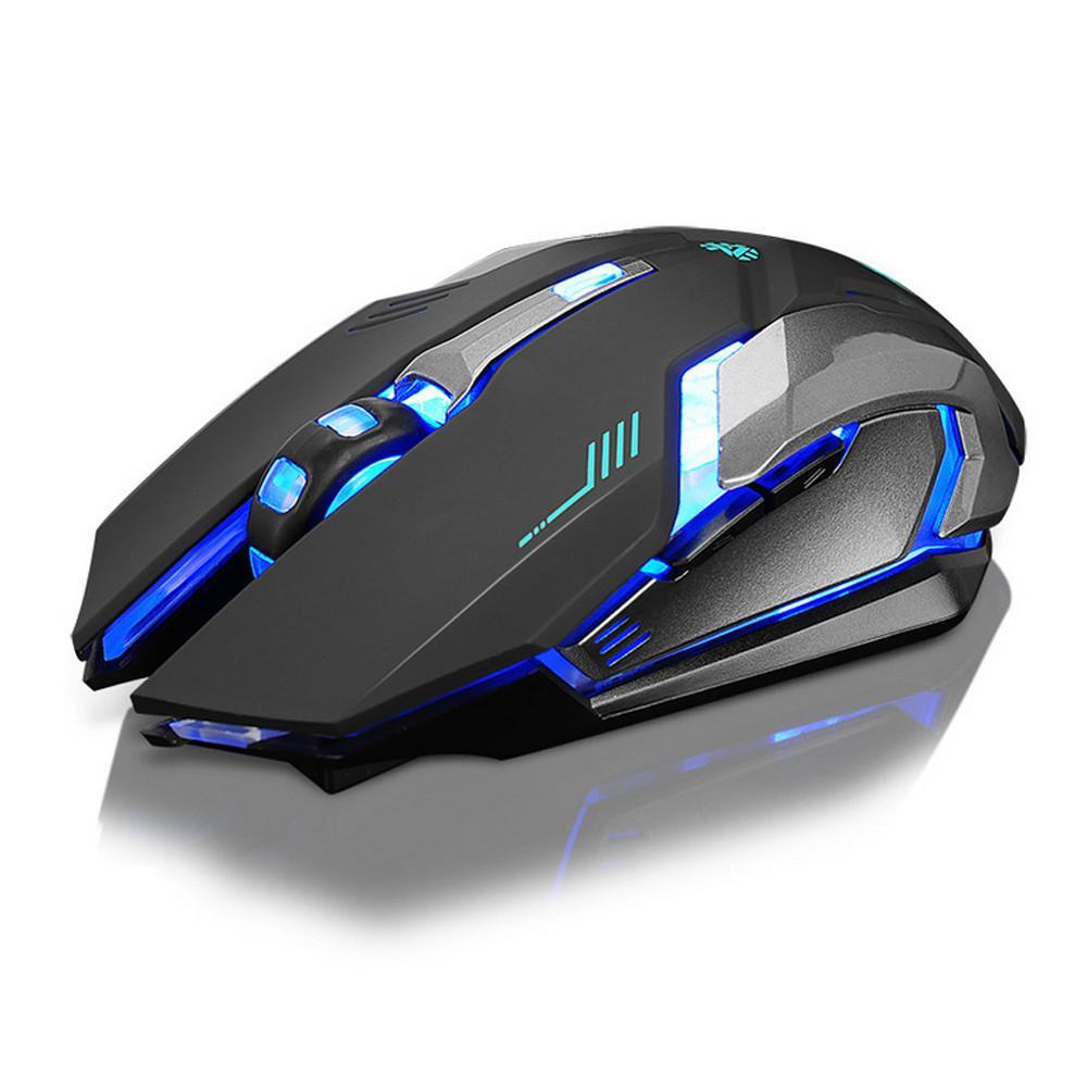 Ninja Dragon Stealth 7 Wireless Silent LED Gaming Mouse - Firebrands