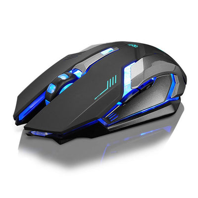 Ninja Dragon Stealth 7 Wireless Silent LED Gaming Mouse - Firebrands
