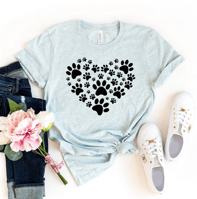 Paw Heart T-shirt - Firebrands
