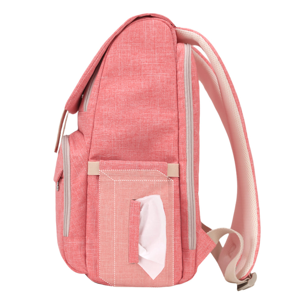 Canvas Diaper Bag Travel Backpack - Firebrands