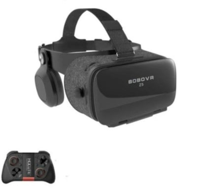 Dragon VR Gaming 3D Stereo Headset with Bluetooth Gaming Controller - Firebrands