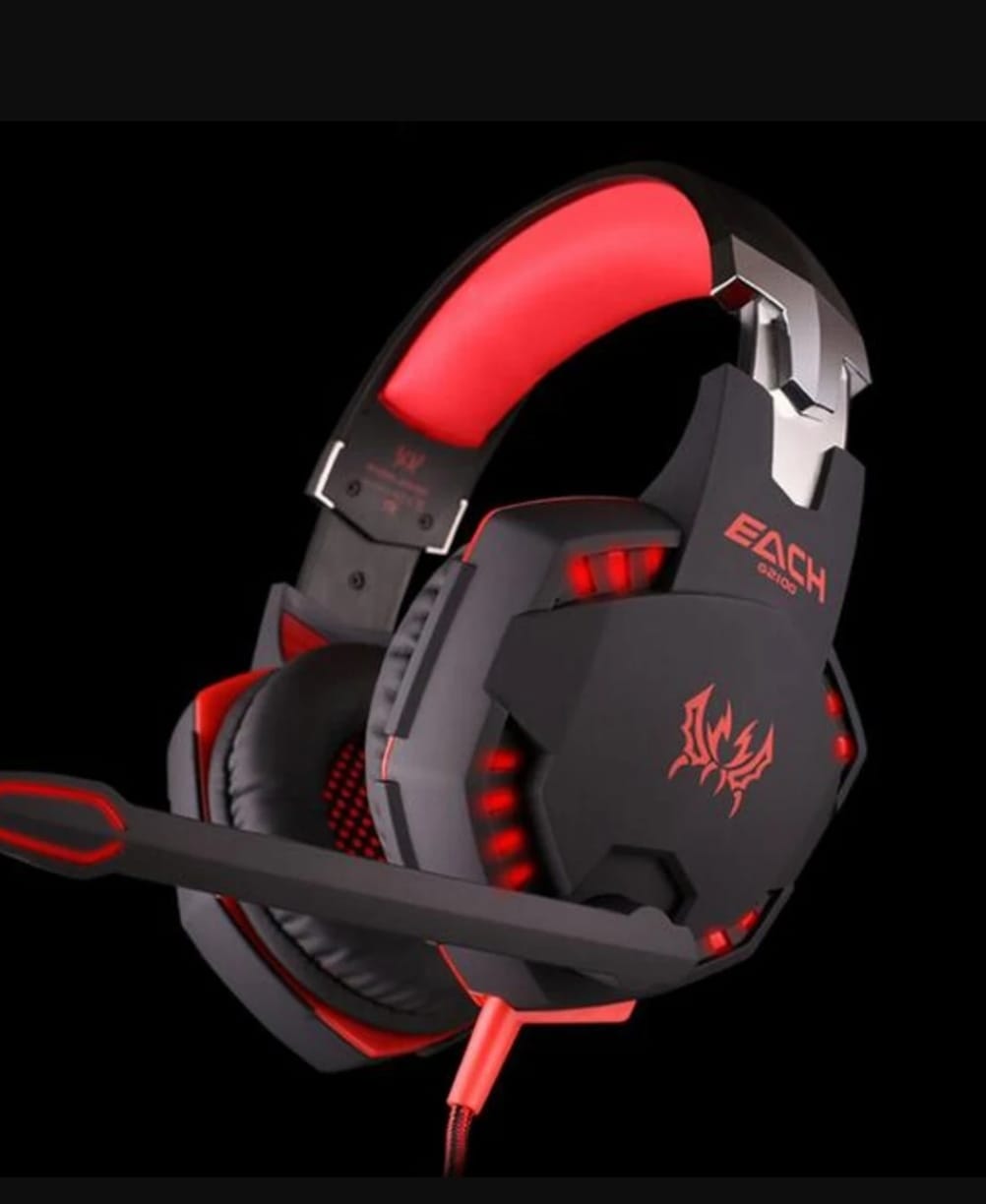 Ninja Dragon Stealth G21Z LED Vibration Gaming Headphone - Firebrands