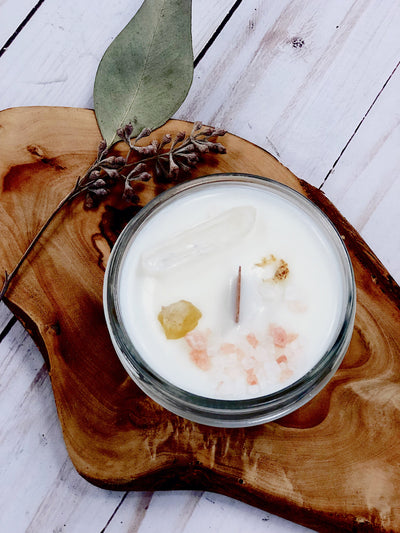 Space Clearing Candle/ Intention candle / organic - Firebrands
