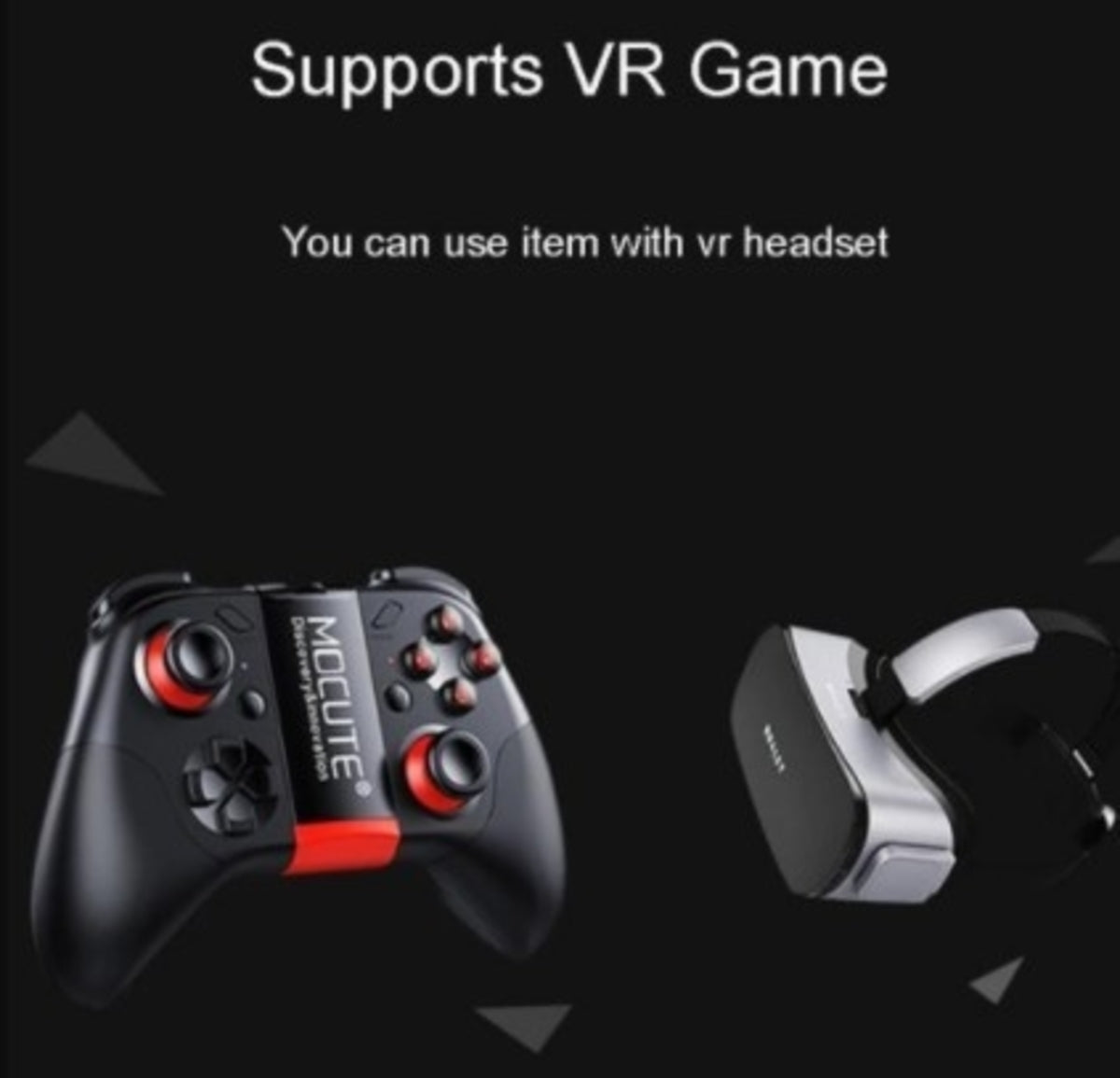Dragon VR Gaming 3D Stereo Headset with Bluetooth Gaming Controller - Firebrands