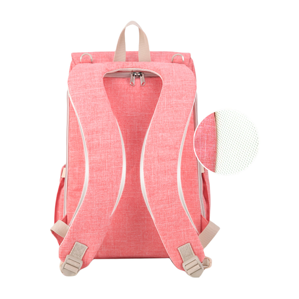 Canvas Diaper Bag Travel Backpack - Firebrands