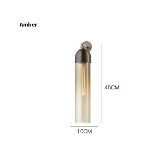 Applique murale en verre créative postmoderne nordique pour salon