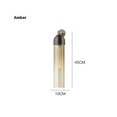 Applique murale en verre créative postmoderne nordique pour salon