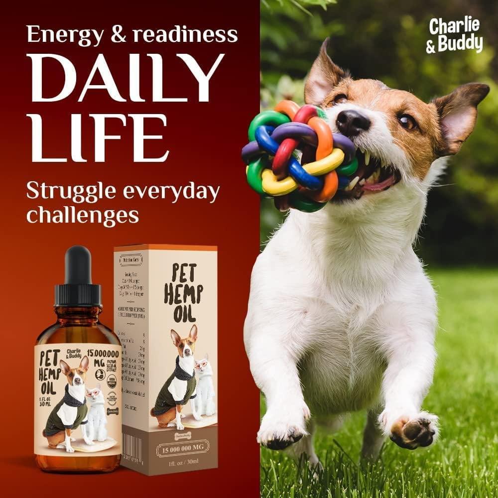 Hemp oil for dogs and cats - Firebrands