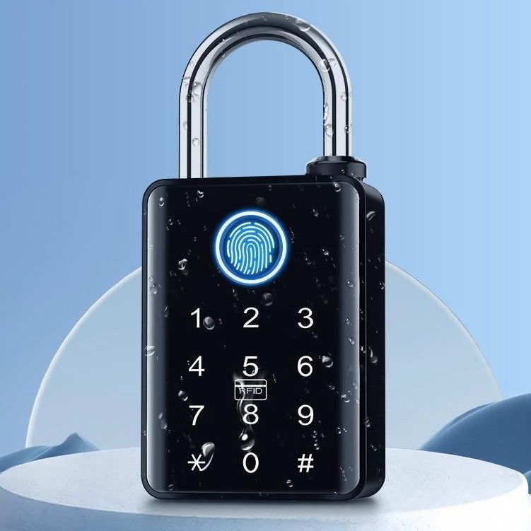 Control Fingerprint Large Padlock Warehouse Courtyard Box Truck