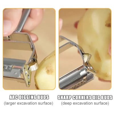 Stainless Steel Kitchen Vegetable Peeler - Firebrands