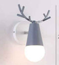 Nordic Modern Antlers Wall Lamp Creative Macaron Aisle Corridor