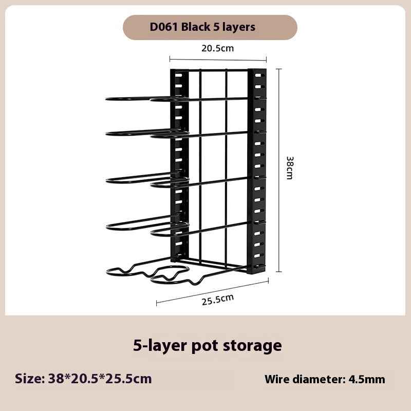 Removable Folding Multi-functional Kitchen Rack