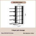 Removable Folding Multi-functional Kitchen Rack