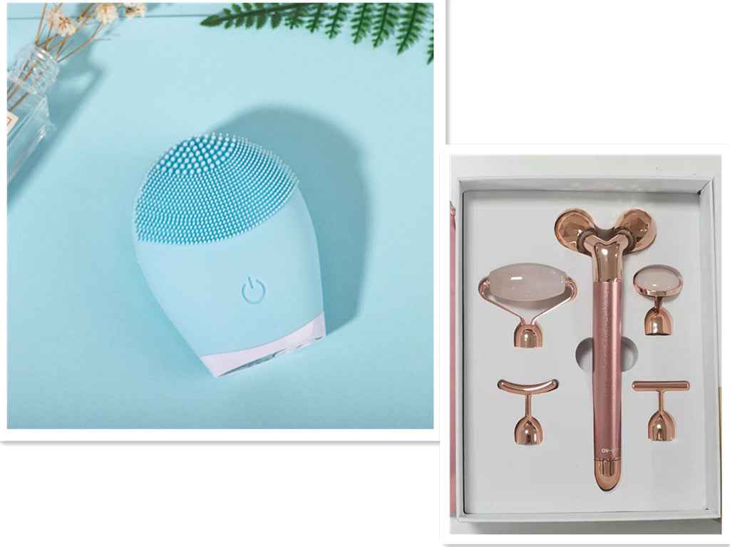 Electric Ultrasonic Silicone Facial Cleanser
