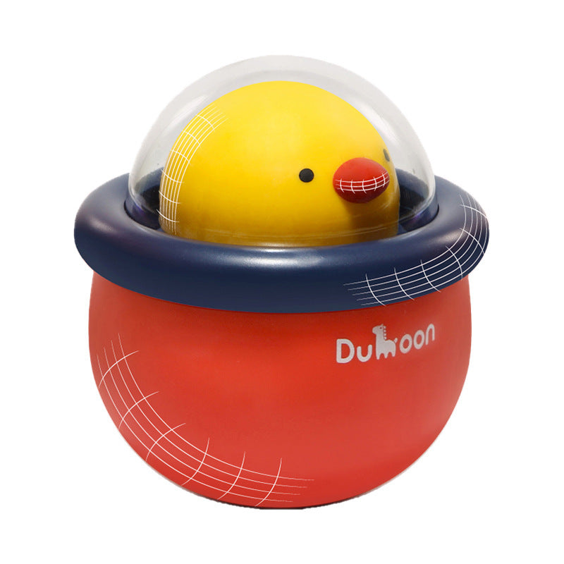 Petit poussin mignon avec clochettes musicales - Jouet d'éveil pour bébés