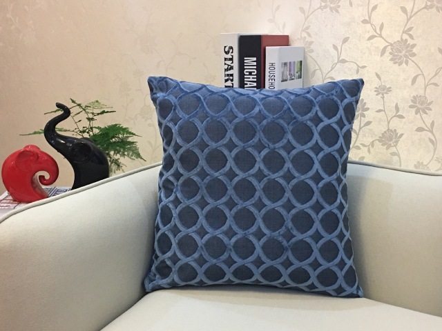 Housse de coussin décorative en flanelle pour canapé