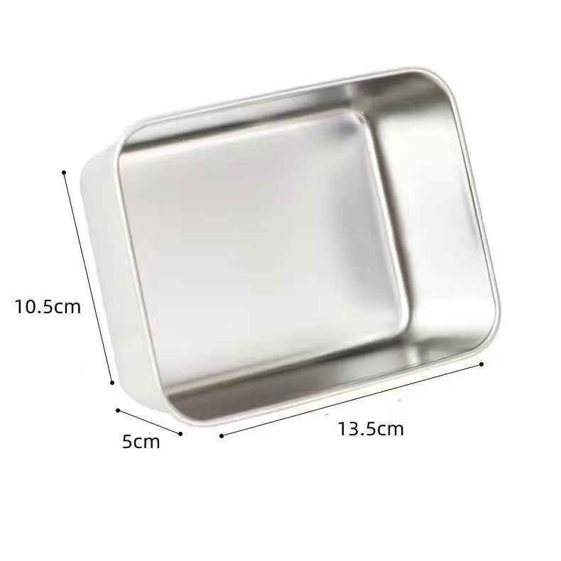 Thickened Stainless Steel Plate Household With Lid