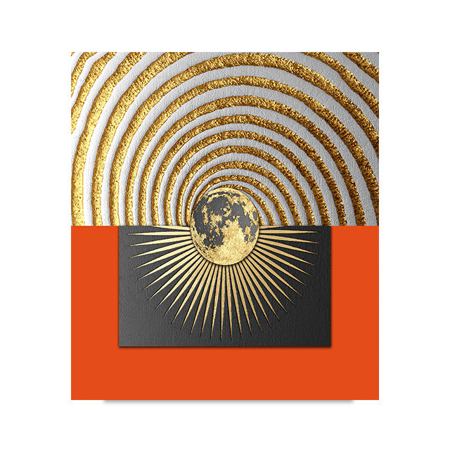 Custom Decorative Canvas Core Framed Frameless Painting