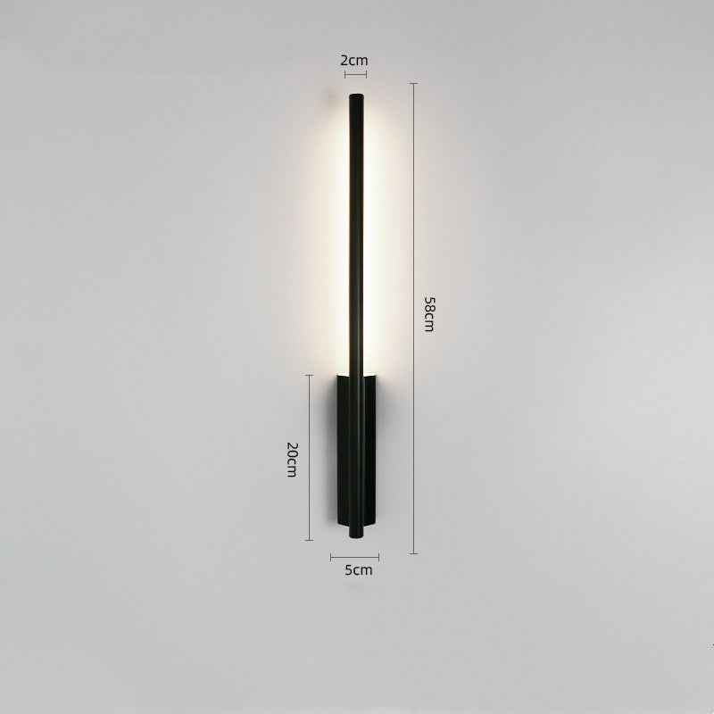 Minimalist Golden Line Wall Lamp Nordic