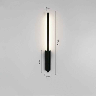 Minimalist Golden Line Wall Lamp Nordic