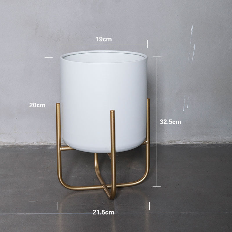 Light Luxury Floor-style Golden Iron Plant Decoration Ornaments