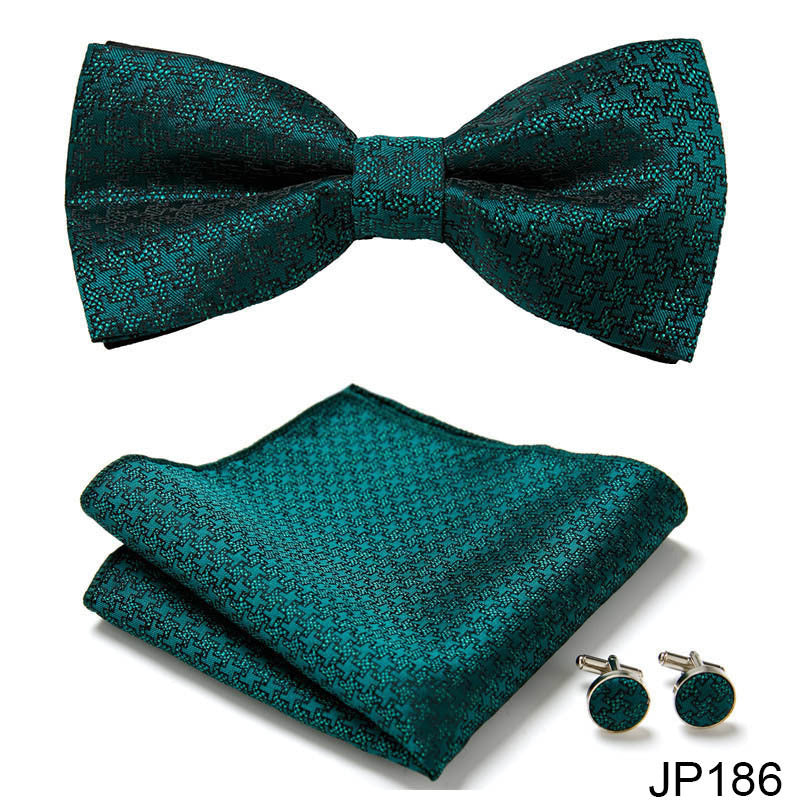 Men's Formal Suit British Korean Bow Tie
