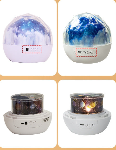 Projecteur de ciel étoilé romantique pour chambre à coucher, petite veilleuse