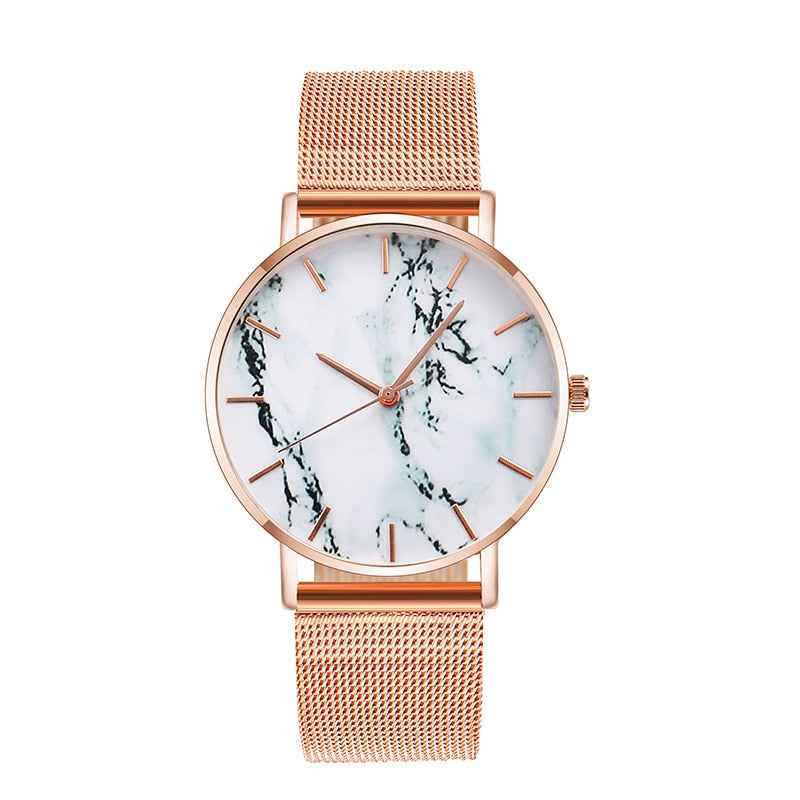 Creative Marble Female Wrist Watch