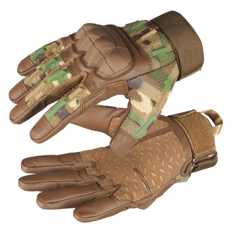 Gants tactiques robustes camouflage pour homme