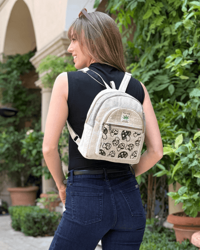 Kathmandu Collection Mini Hemp Mushroom Backpack - Firebrands