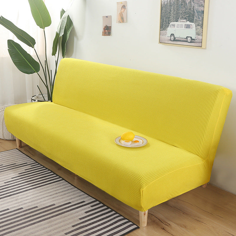 Housse de matelas universelle en velours de maïs uni pour canapé-lit