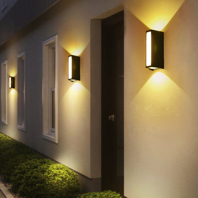 Led Simple Modern Outdoor Waterproof Wall Lamp