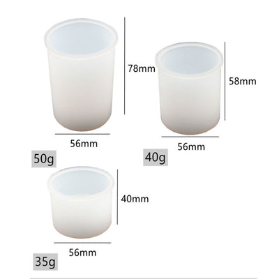 Crystal Epoxy Resin Candle Holder Silicone Mold