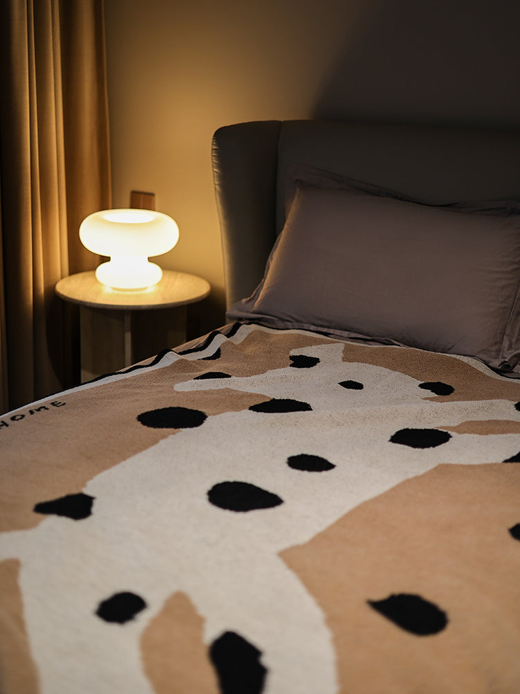 Couverture en demi-polaire pour chiot Mianmian, climatisation, loisirs
